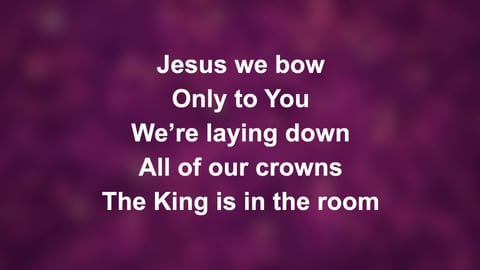 The King Is In The Room (Acoustic)