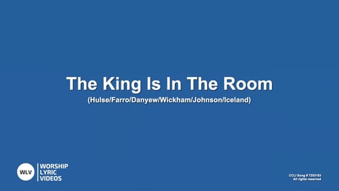 The King Is In The Room (Acoustic)
