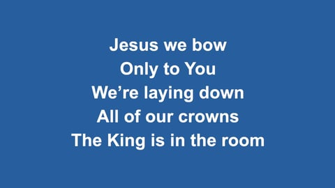 The King Is In The Room (Acoustic)