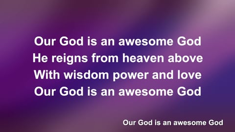 Awesome God (Acoustic)
