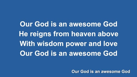 Awesome God (Acoustic)