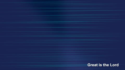 Great Is The Lord (Piano)
