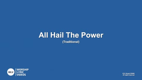 All Hail The Power (Piano)