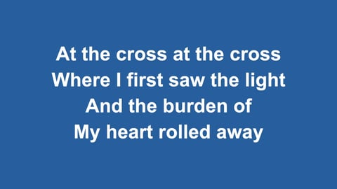 Alas And Did My Saviour Bleed (Acoustic)