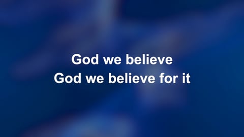 Believe For It (Acoustic)