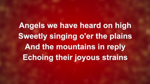 Angels (Glory To God)