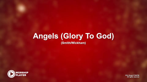 Angels (Glory To God) (Acoustic)