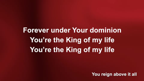 Reign Above It All