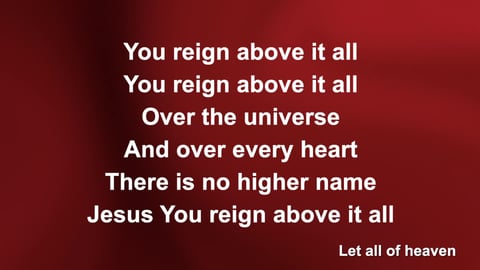 Reign Above It All
