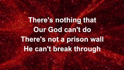 There's Nothing That Our God Can't Do (Acoustic)