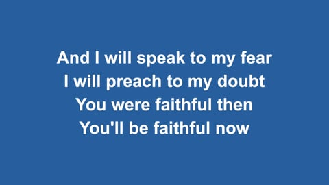 Faithful Now (Piano)