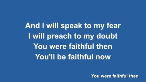 Faithful Now (Piano)