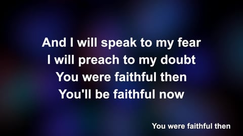 Faithful Now (Piano)