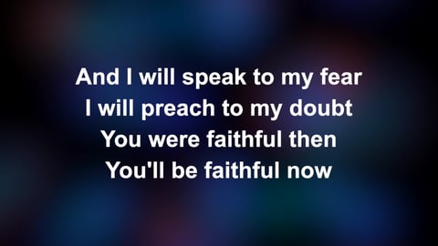 Faithful Now (Piano)