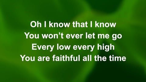 I Know That I Know (Piano)