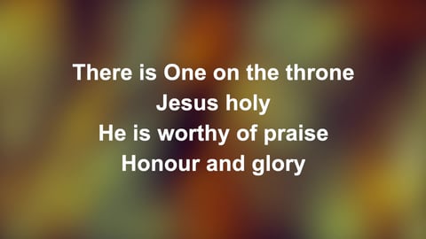 No One Like The Lord (We Crown You) (Piano)