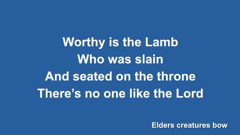 No One Like The Lord (We Crown You) (Piano)