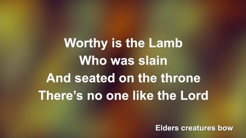 No One Like The Lord (We Crown You) (Piano)