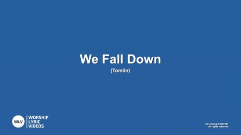 We Fall Down (Piano)