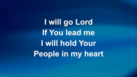 Here I Am Lord