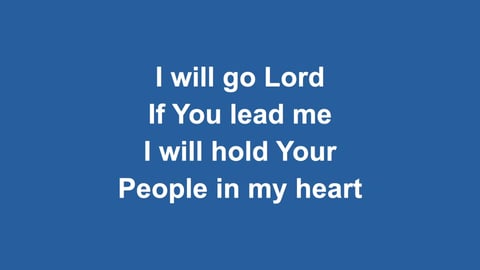 Here I Am Lord