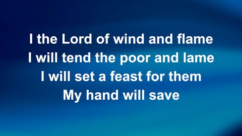 Here I Am Lord