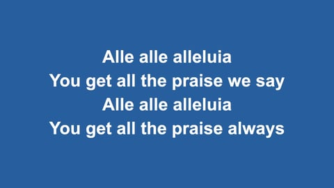 Alleluia