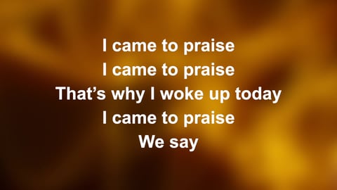 Alleluia