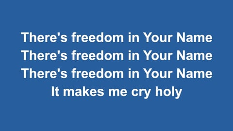 Jesus Be The Name