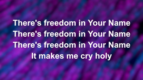 Jesus Be The Name