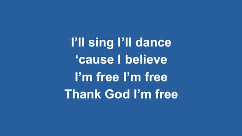 Thank God I'm Free