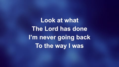 Thank God I'm Free