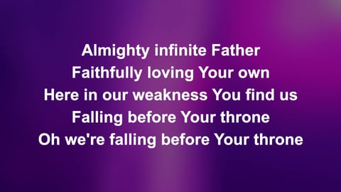 Wonderful Merciful Saviour