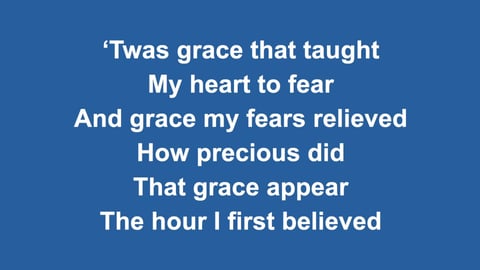 It Really Is Amazing Grace
