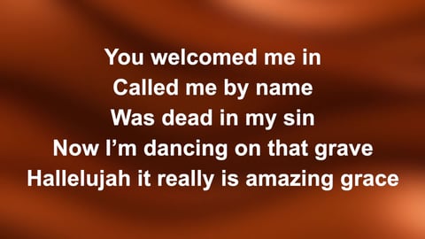 It Really Is Amazing Grace