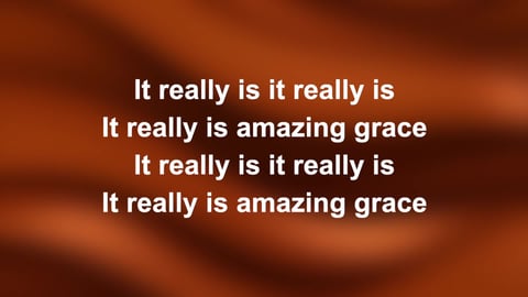 It Really Is Amazing Grace