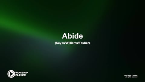 Abide