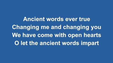 Ancient Words