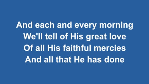 Thanks And Praise