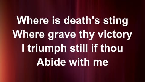 Abide With Me (Acoustic)