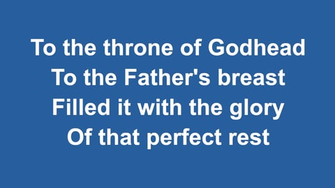 At The Name Of Jesus
