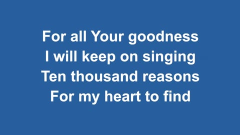 10,000 Reasons (Bless The Lord) (Acoustic)