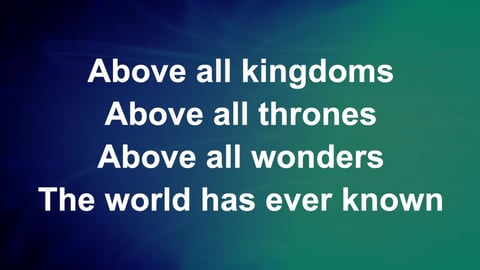 Above All
