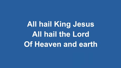 All Hail King Jesus (Acoustic)
