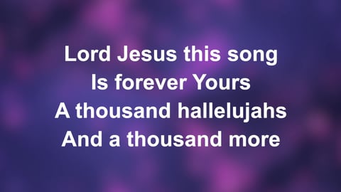 A Thousand Hallelujahs (Acoustic)