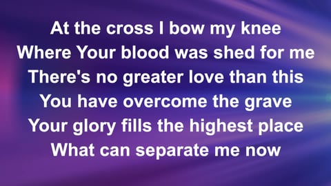 At The Cross (Acoustic)