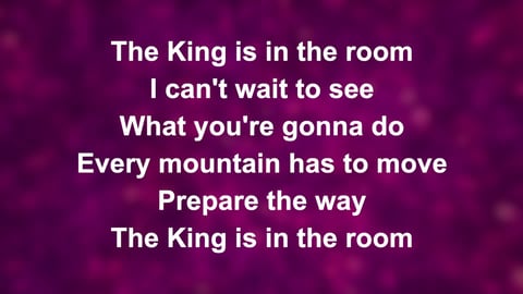 The King Is In The Room (Acoustic)