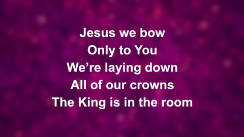 The King Is In The Room (Acoustic)