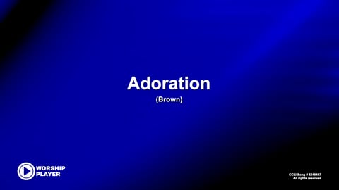 Adoration