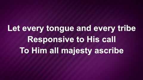 All Hail The Power Of Jesus Name (Acoustic)